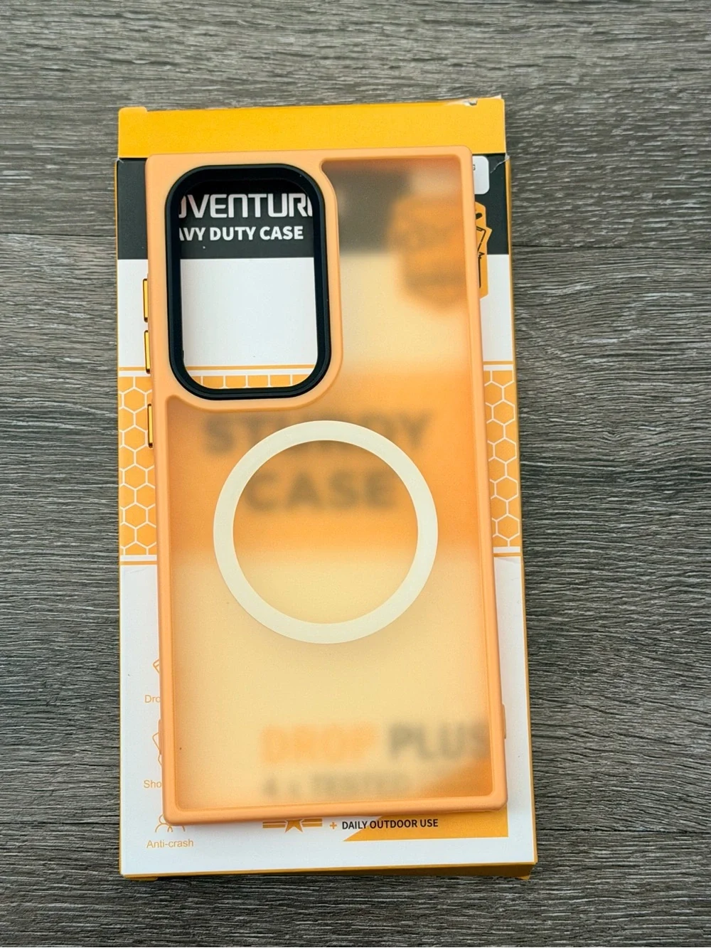 Sturdy Case Drop Plus - Orange/White